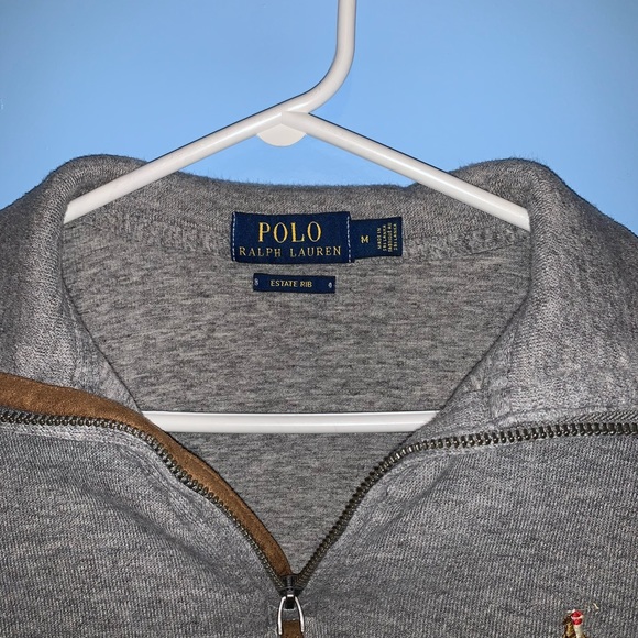 Vintage POLO Ralph Lauren 3/4 Zip Sweater - Picture 3 of 4